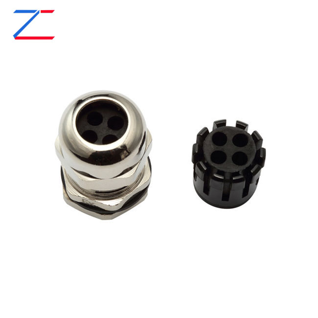 Multi-hole Metal cable gland (4 butas)